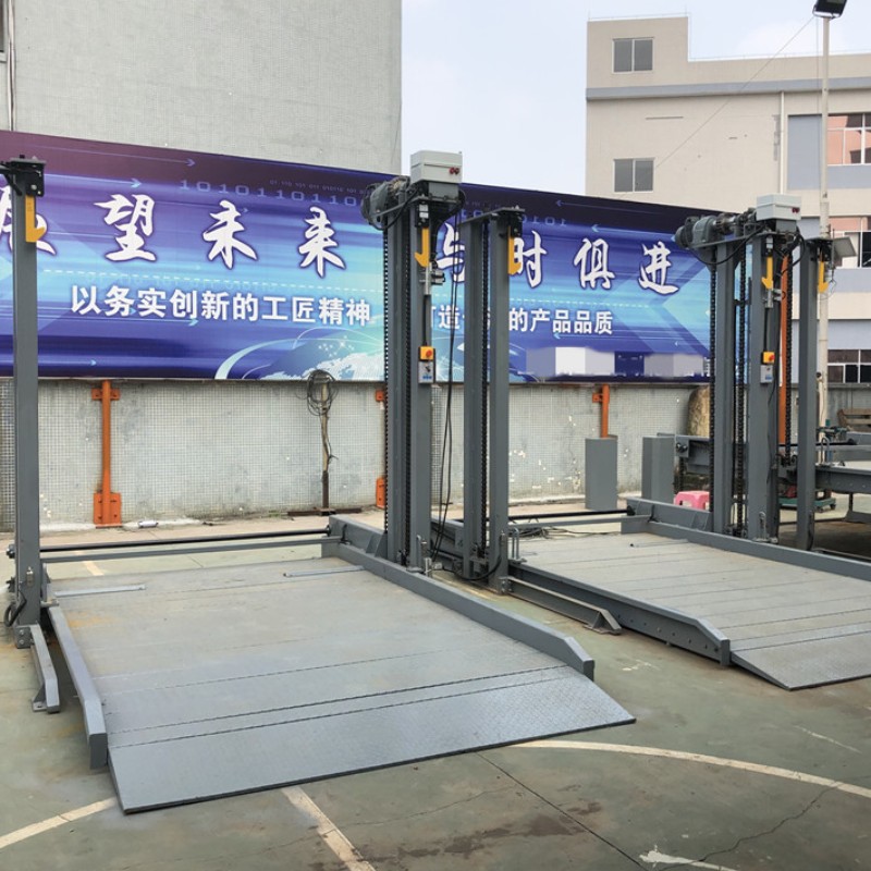 Cheap promotion Two Post Hydraulic car Parking Lift for home garages