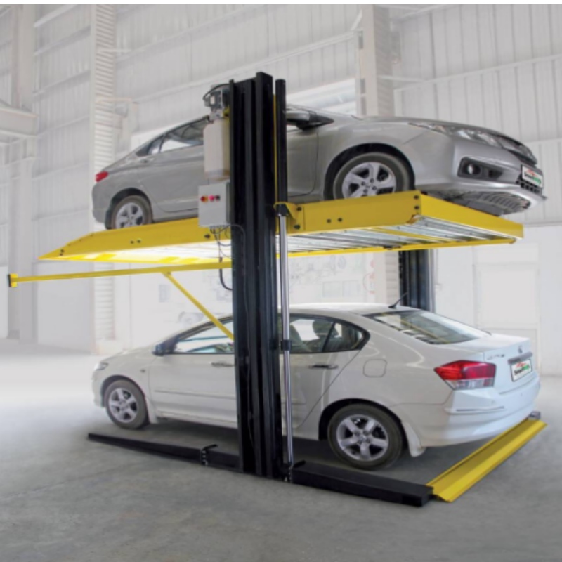 Shared columns Two Post Hydraulic car Parking Lift for household stereo  garages