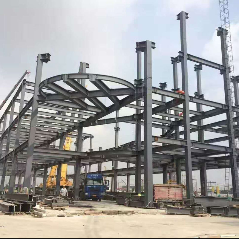 Export to Europe Prefab Steel Structure Warehouse Buildings Fabrication in 100+ Countries