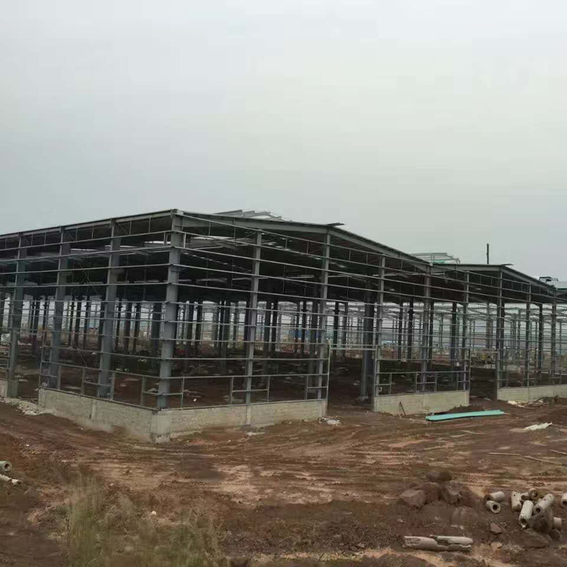 Export to Europe Prefab Steel Structure Warehouse Buildings Fabrication in 100+ Countries